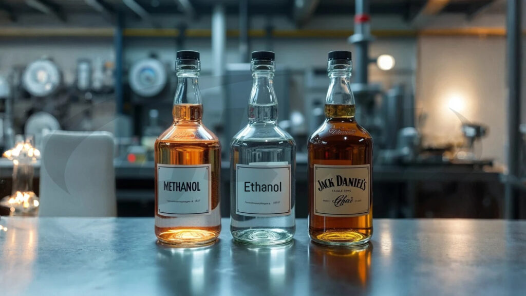 تفاوت مشروبات الکلی با الکل طبی و صنعتی | راهنمای تشخیص + خطرات مصرف اشتباه | اشمان