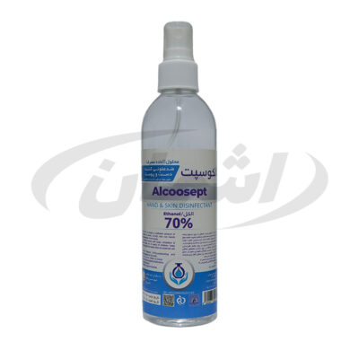 محلول ضدعفونی 250 سی‌سی برپایه الکل اسپری | اشمان
