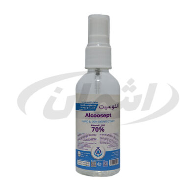 محلول ضدعفونی دست 60 سی‌سی برپایه الکل | اشمان
