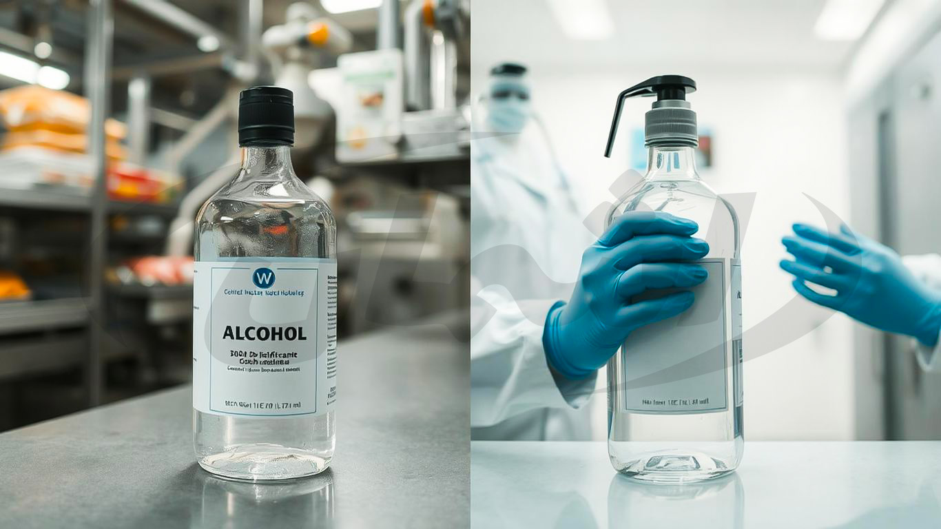 الکل ضدعفونی در صنایع پزشکی و غذایی چه کاربردی دارد؟ | اشمان