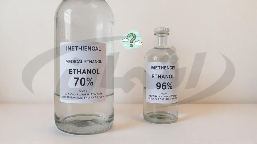 تفاوت الکل طبی 70 درصد و 96 درصد؛ کدام یک برای ضدعفونی بهتر است؟ | اشمان