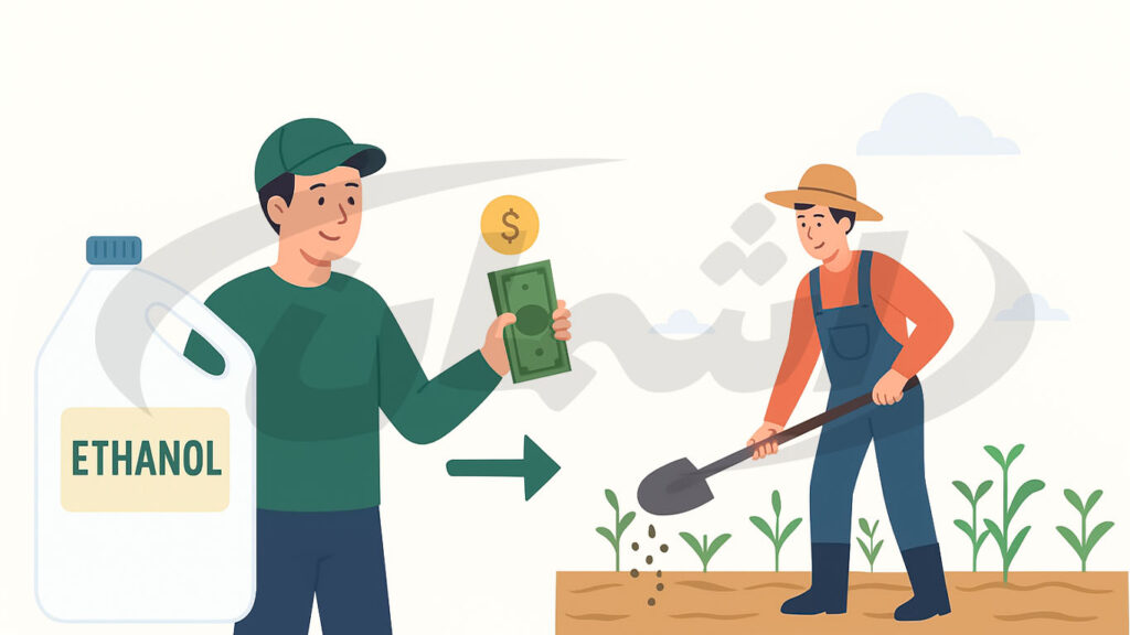 نقش اتانول و اتیل‌آمین‌ها در صنعت کشاورزی | از کودهای شیمیایی تا افزایش بهره‌وری|اشمان