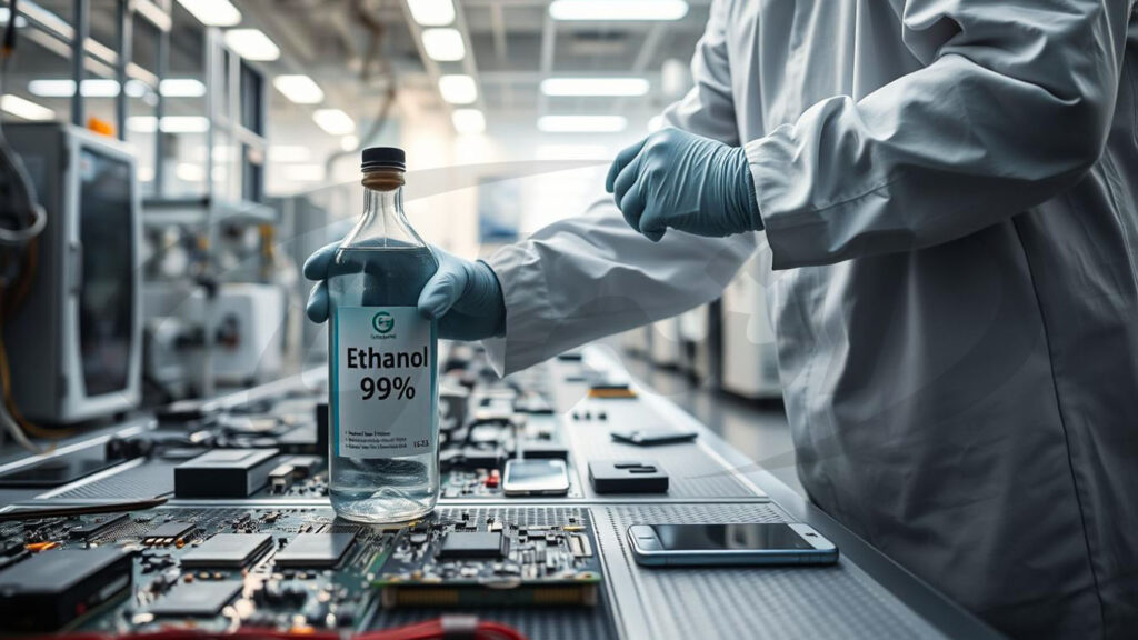 نقش اتانول در صنعت وسایل دیجیتال | راهنمای کامل و کاربردی|اشمان