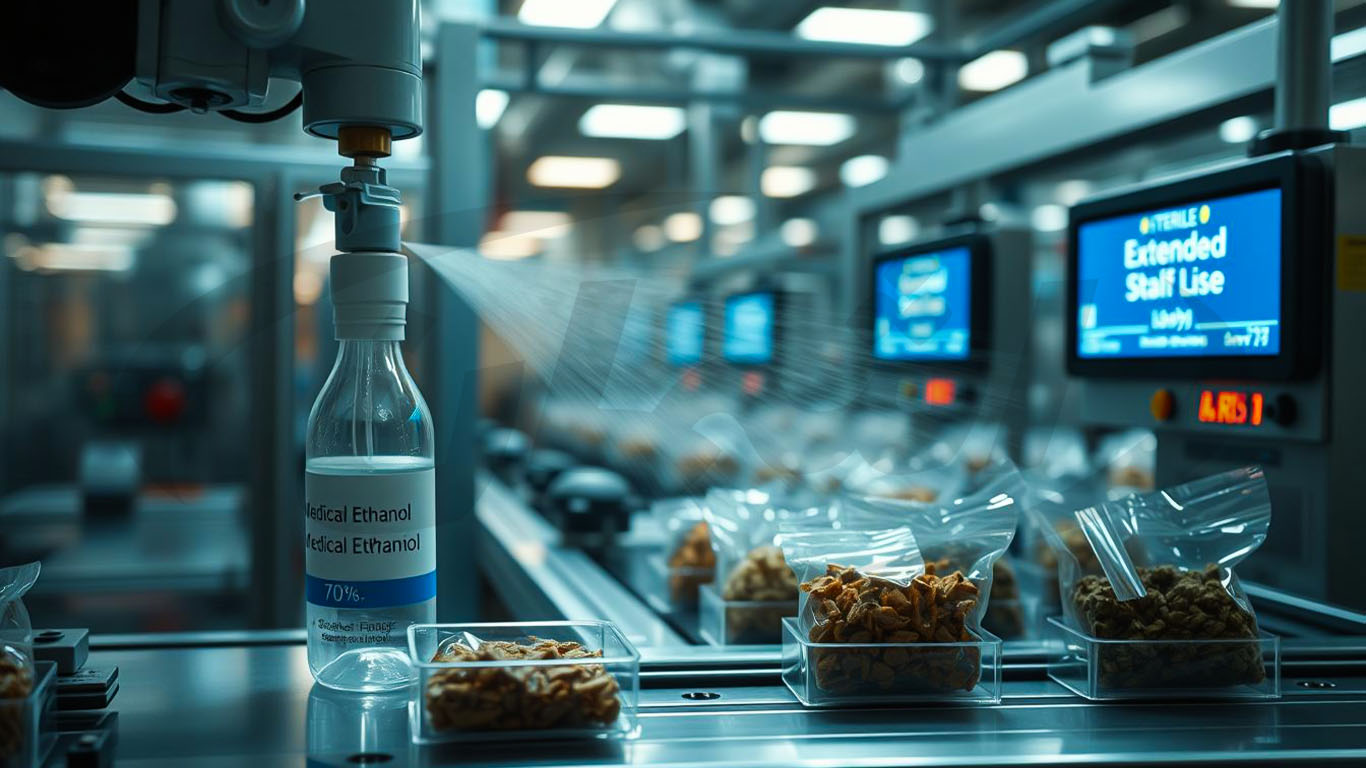 الکل طبی و آینده بسته‌بندی ایمن در صنایع غذایی|اشمان