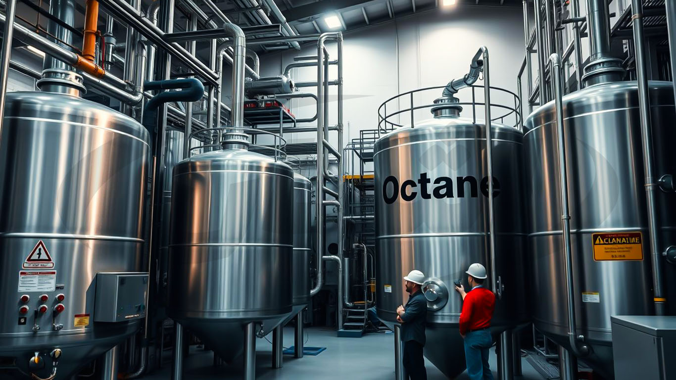 مراحل تولید سوخت اکتان بالا با اتانول در صنایع پالایش|اشمان