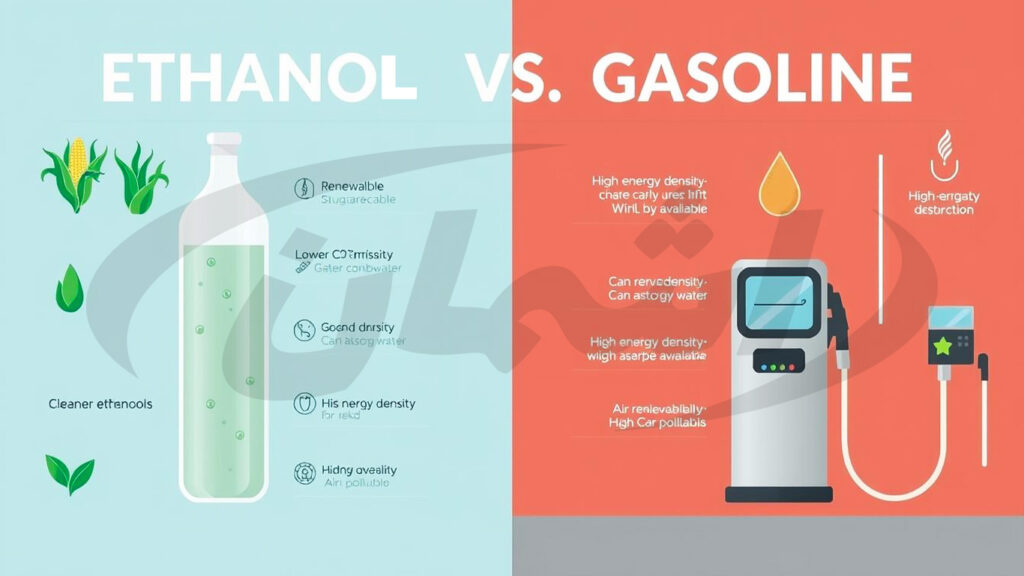اتانول یا بنزین خالص؟ مقایسه مزایا و معایب برای مصرف‌کنندگان|اشمان