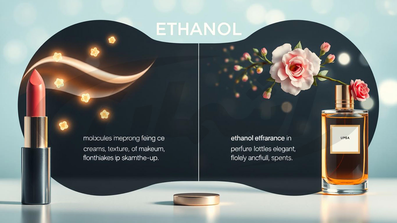 تأثیر اتانول بر بافت و رایحه لوازم آرایشی | تجربه‌ای متفاوت برای مصرف‌کننده|اشمان