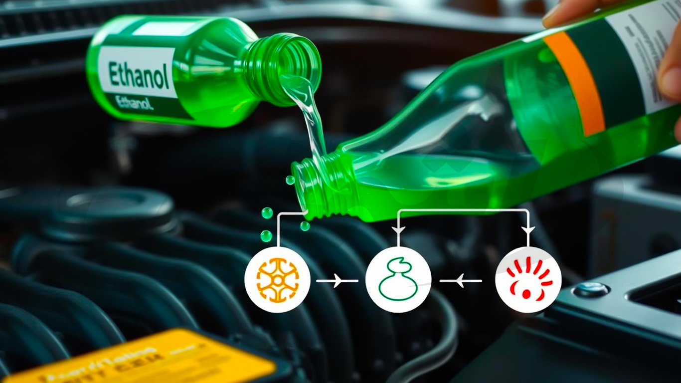 اتانول در ضدیخ خودرو: محافظت از موتور، کاهش هزینه‌ها و افزایش عمر خودرو|اشمان