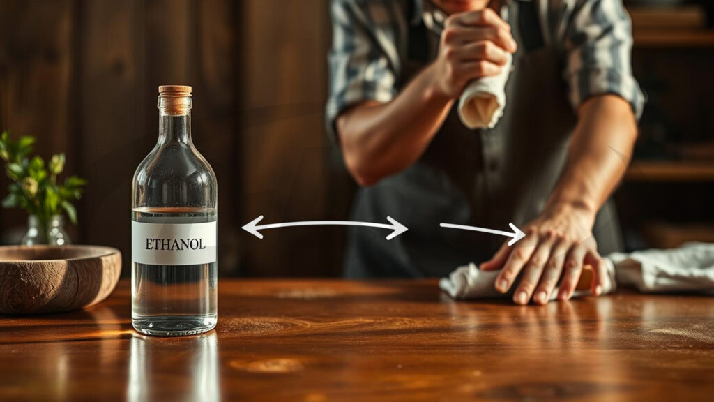 نقش اتانول در تولید پولیش‌های چوبی: براقیت، دوام و محافظت طولانی‌مدت|اشمان