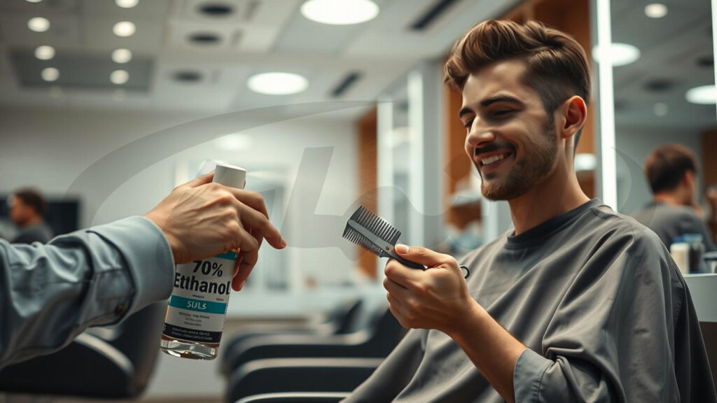 نقش اتانول ۷۰٪ در حفاظت از مشتریان آرایشگاه و جلوگیری از عفونت|اشمان