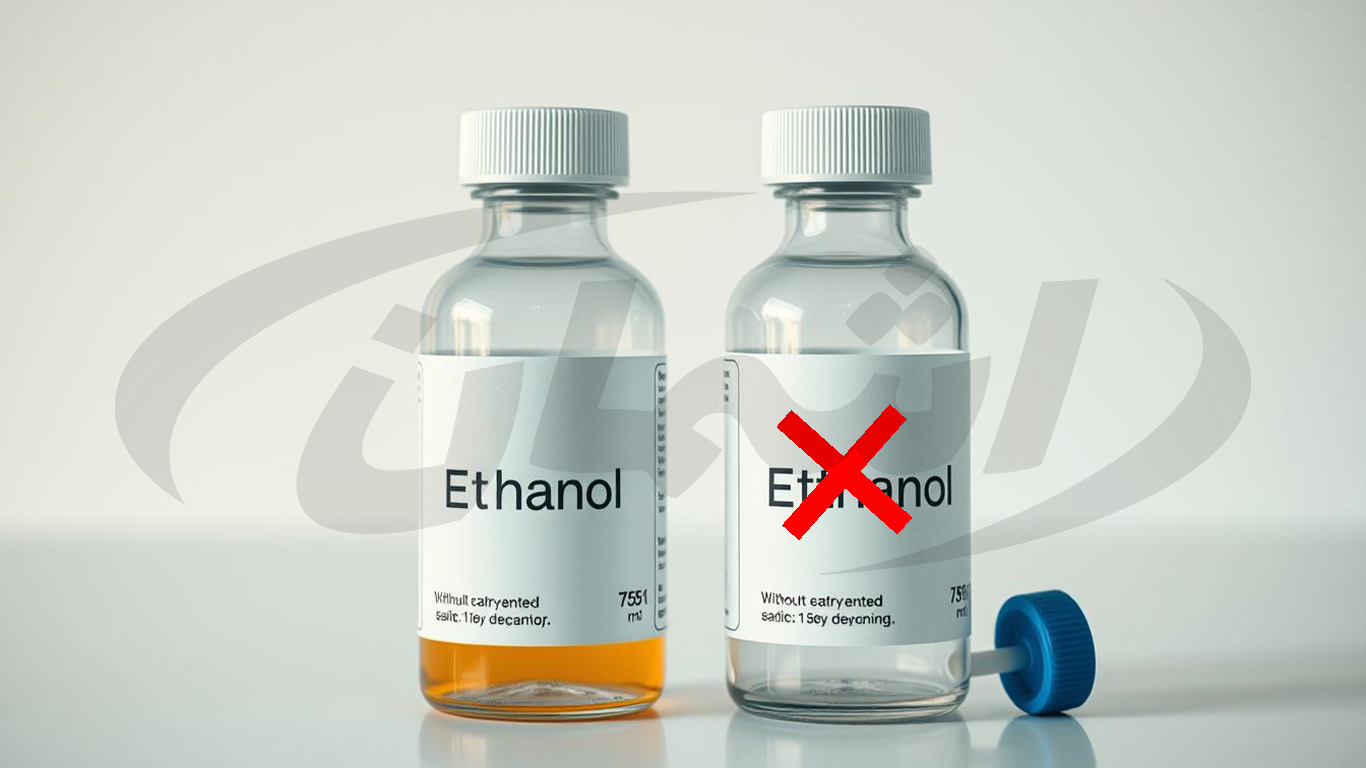 داروهای ضدتهوع حاوی اتانول در برابر داروهای فاقد اتانول|اشمان