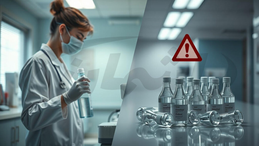 آیا مصرف بیش از حد الکل طبی در محیط‌های پزشکی خطر دارد؟|اشمان