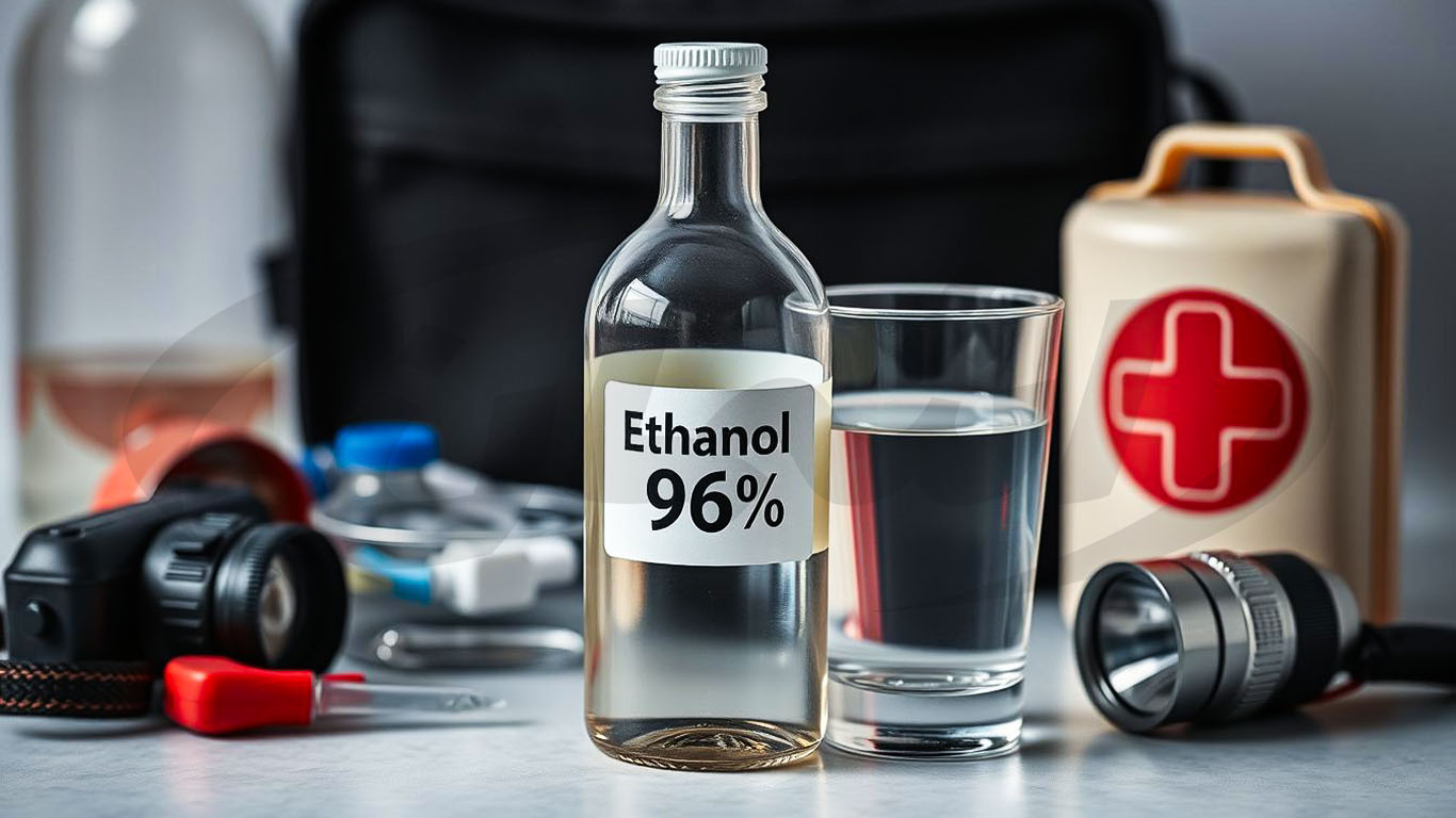 آیا اتانول ۹۶٪ برای ضدعفونی آب در شرایط اضطراری کاربرد دارد؟|اشمان