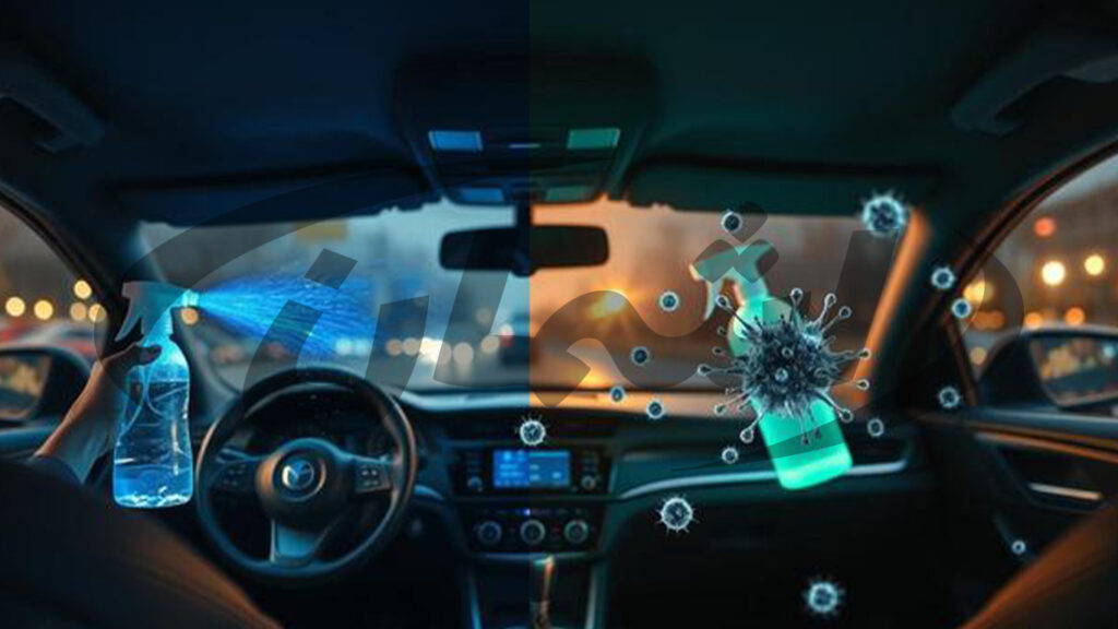 مقایسه ضد عفونی کننده های الکلی و غیر الکلی در میکروب کشی کابین ماشین|اشمان