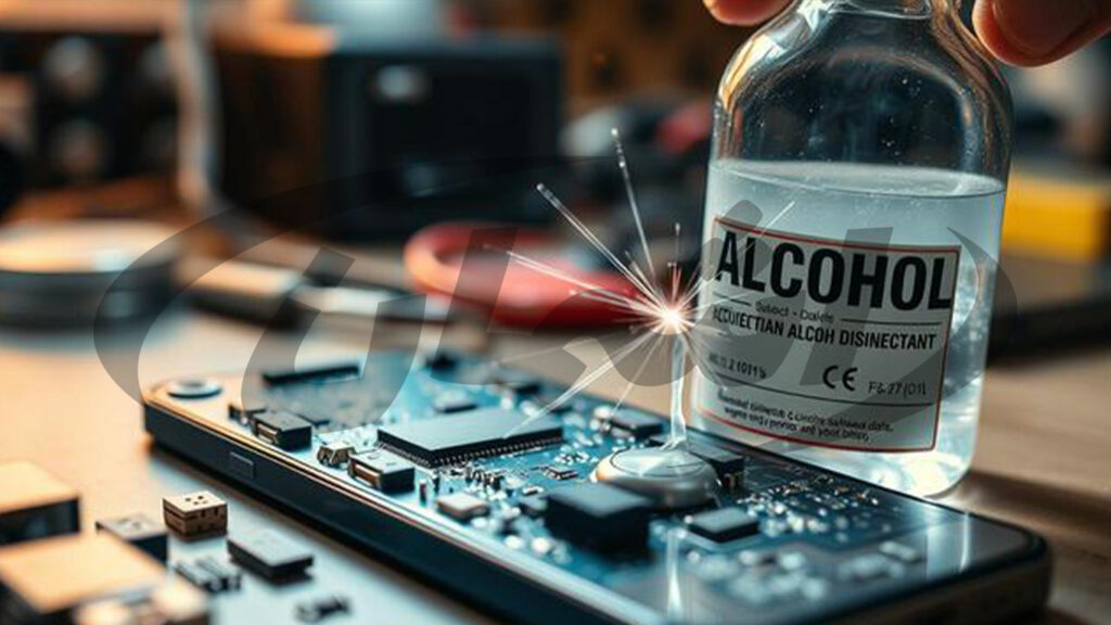 راهنمای انتخاب الکل مناسب برای ضدعفونی برد و قطعات گوشی|اشمان