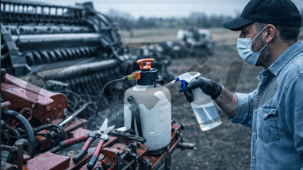 معرفی بهترین محصول ضدعفونی برای تجهیزات کشاورزی|اشمان