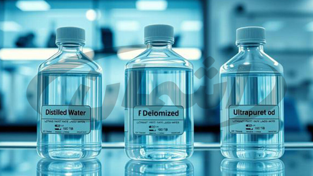 تفاوت آب مقطر، آب دیونیزه و آب فوق خالص|اشمان