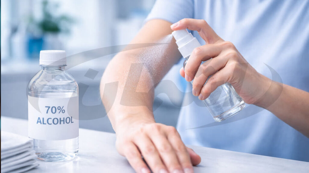 آیا استفاده مکرر از ضدعفونی الکلی باعث تحریک و خشکی پوست می‌شود؟|اشمان