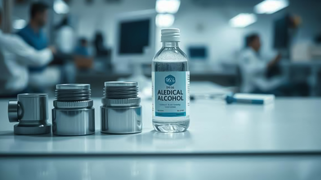 راهنمای انتخاب بهترین الکل برای چربی‌زدایی قطعات فلزی|اشمان