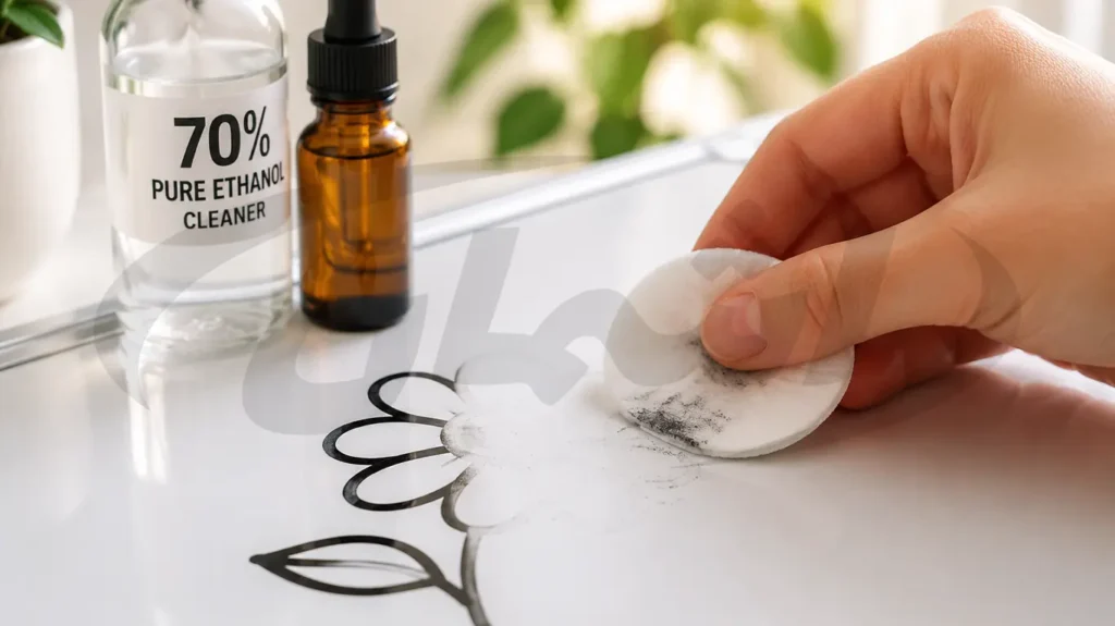 چگونه ماژیک پرماننت (غیر وایت‌برد) را با الکل پاک کنیم؟|اشمان